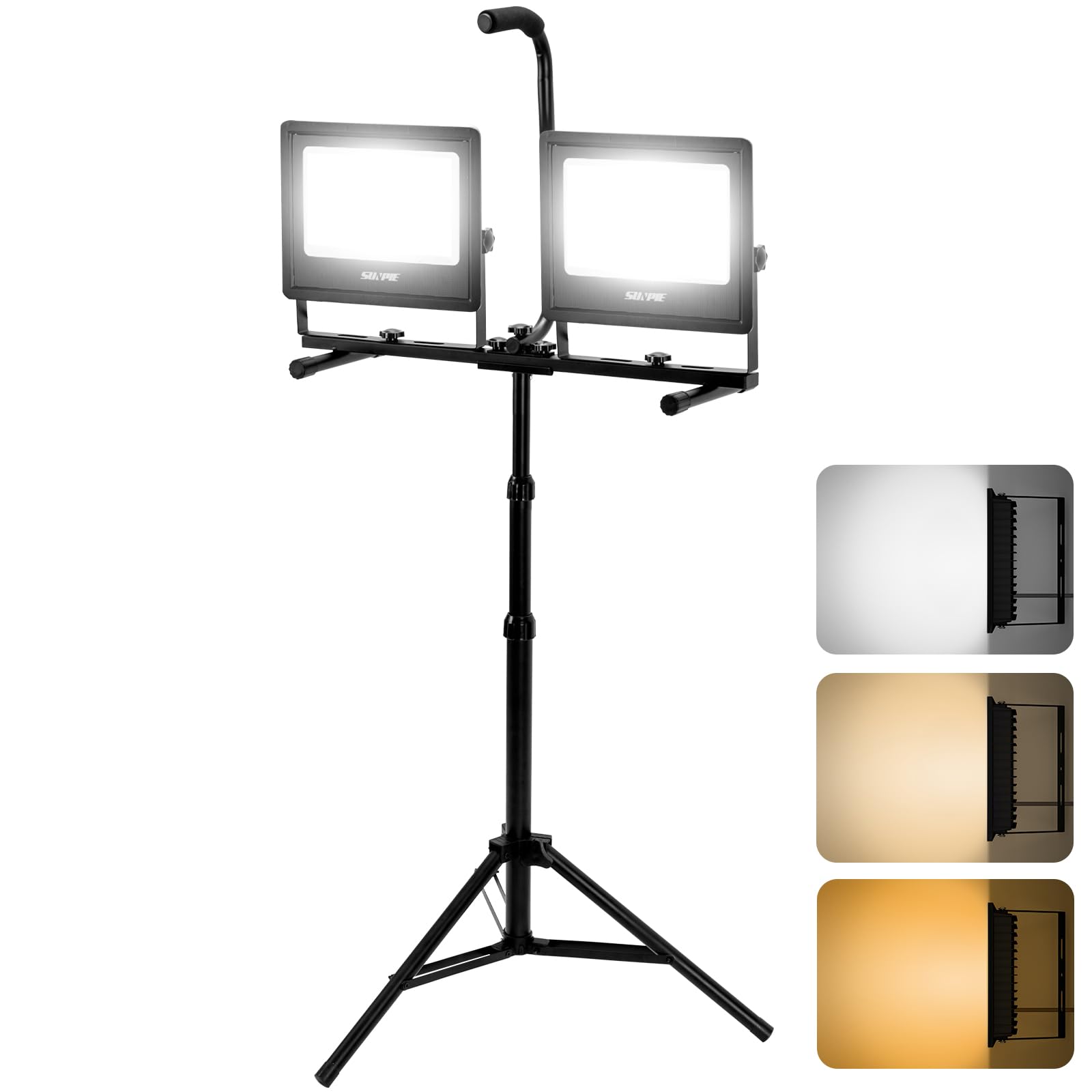 Amazon.co.jp: 「SUNPIE」LED投光器 作業灯 104W 3色切替 昼光色 温